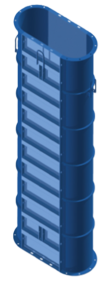 Bull Nose/ Oblong Column Box